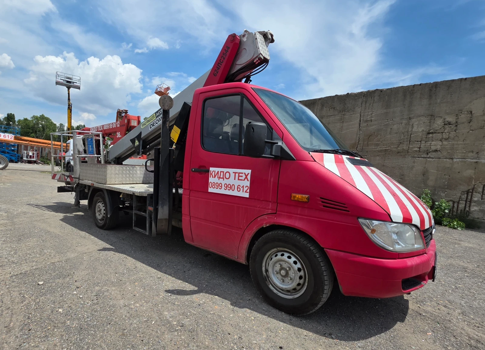 Автовишка Друга марка PALFINGER PA20T 20 метра , снимка 2 - Индустриална техника - 55905284