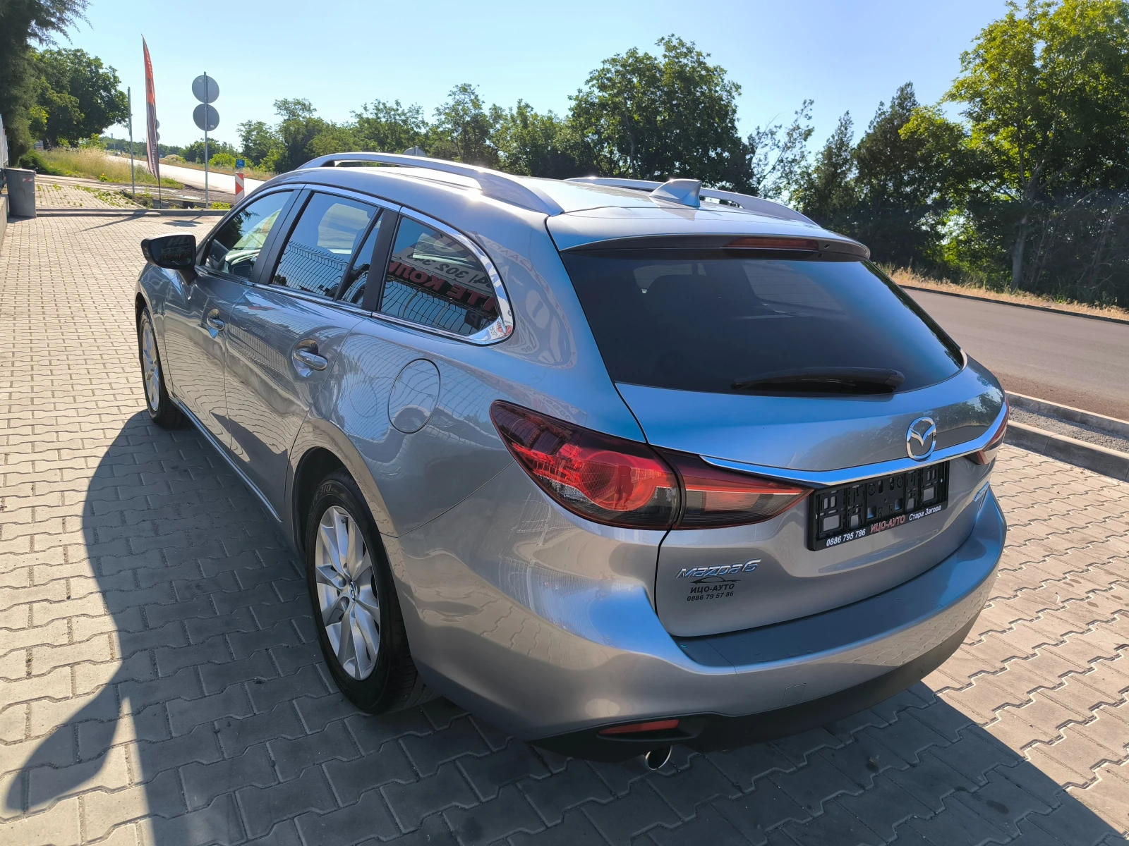 Mazda 6 2, 2-150k.c.6ckoр, НАВИ, КАМЕРА, LED, FACELiFT, EB, снимка 4 - Автомобили и джипове - 54901285
