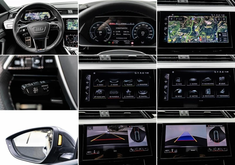 Audi Q8 55 E-TRON/SPORTBACK/S-LINE/BLACK OPTIC/LIFT/360/, снимка 14 - Автомобили и джипове - 51404319