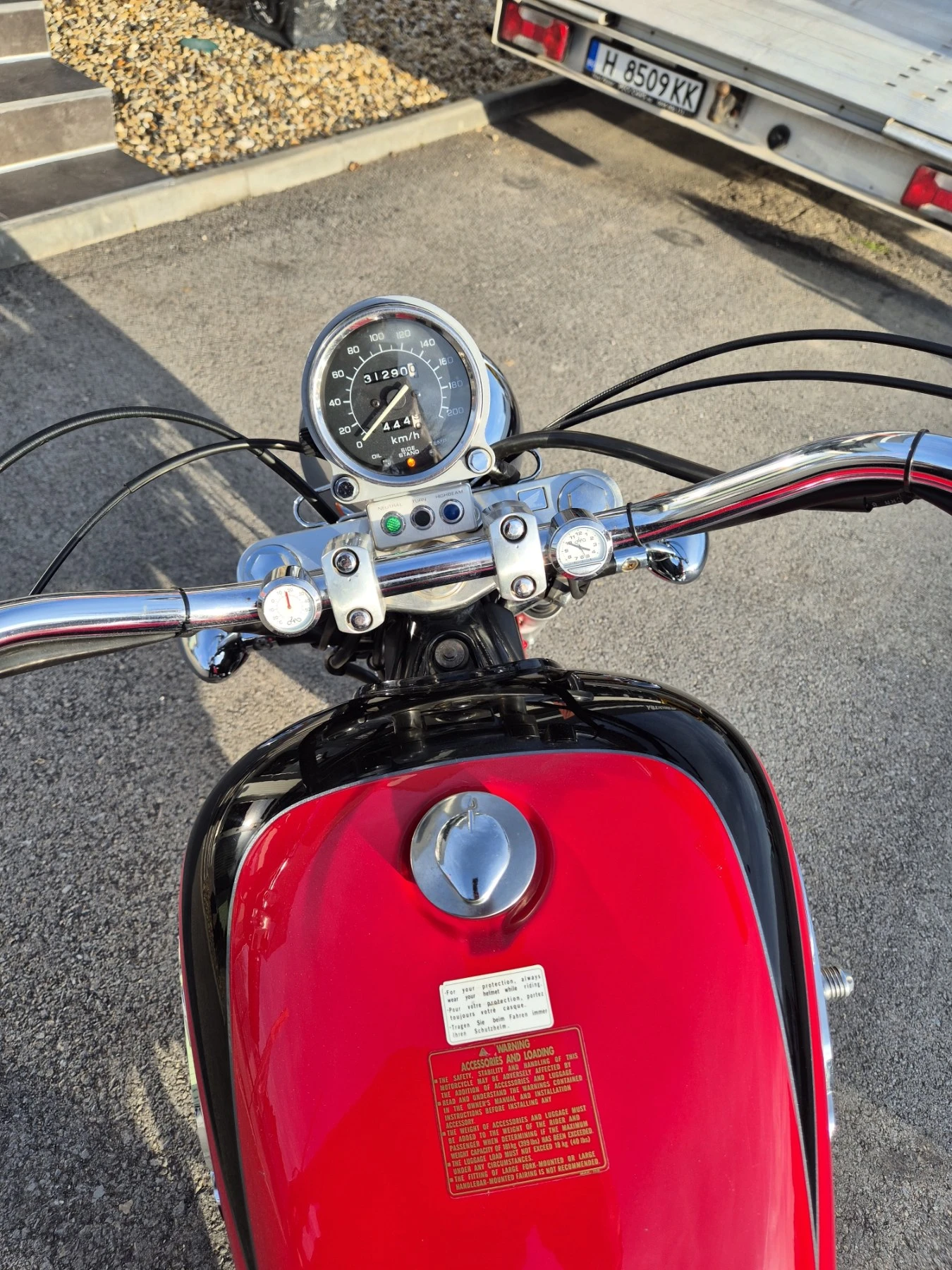 Honda Shadow VT1100 C2 Категория А2!!! Нов внос ШВЕЙЦАРИЯ! ТОП!, снимка 17 - Мотоциклети и мототехника - 53801434