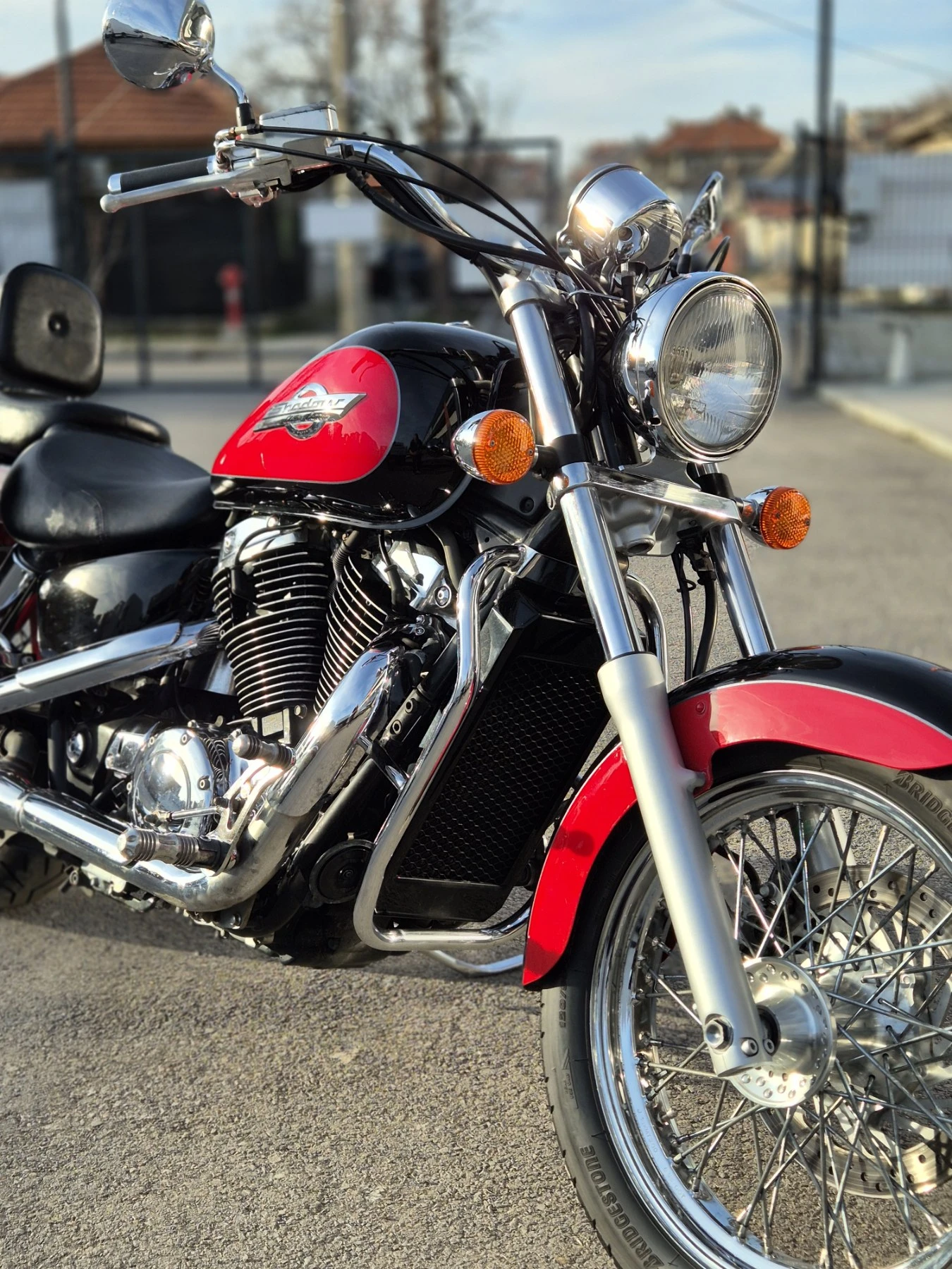 Honda Shadow VT1100 C2 Категория А2!!! Нов внос ШВЕЙЦАРИЯ! ТОП!, снимка 13 - Мотоциклети и мототехника - 53801434