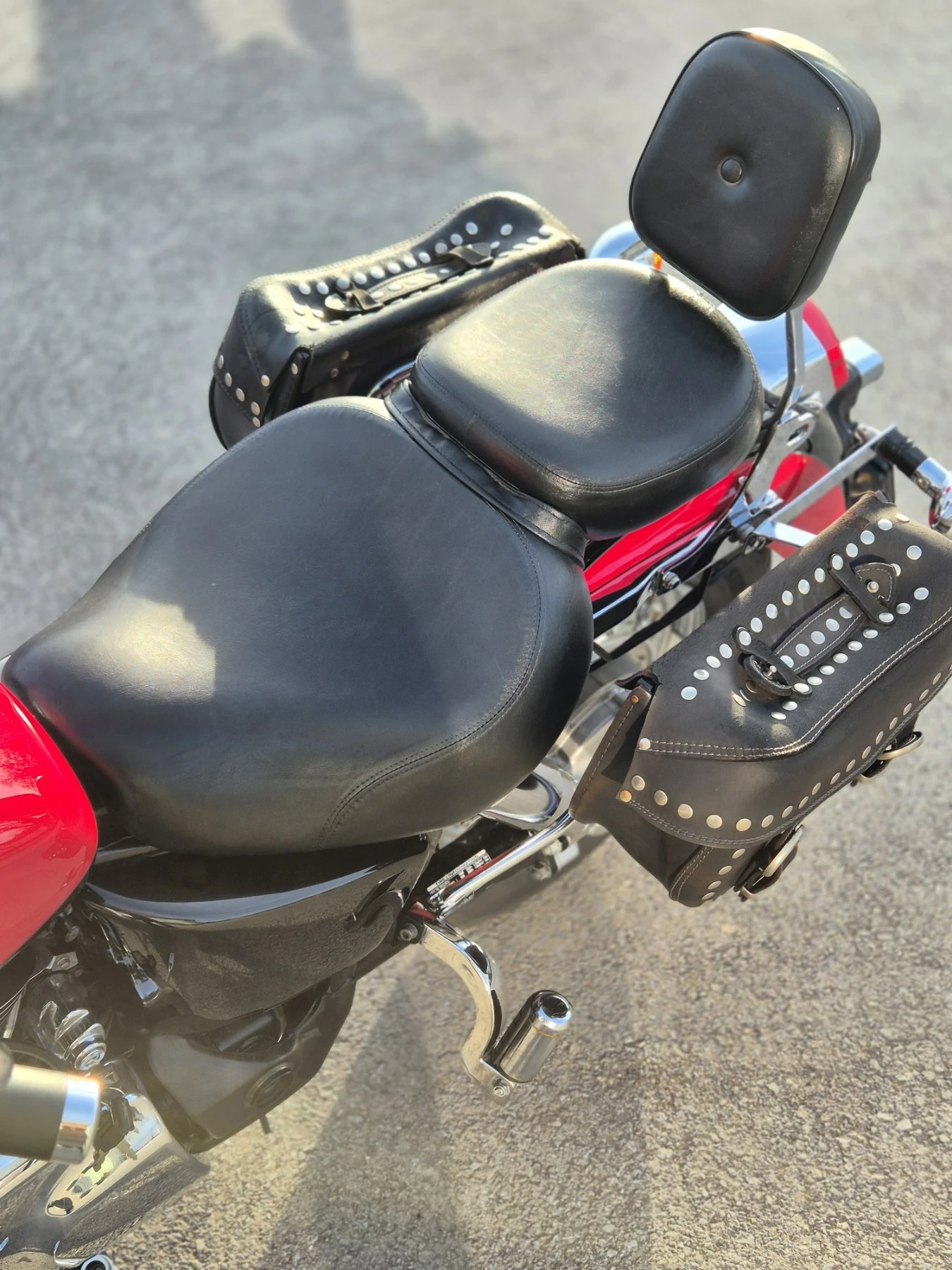 Honda Shadow VT1100 C2 Категория А2!!! Нов внос ШВЕЙЦАРИЯ! ТОП!, снимка 16 - Мотоциклети и мототехника - 53801434