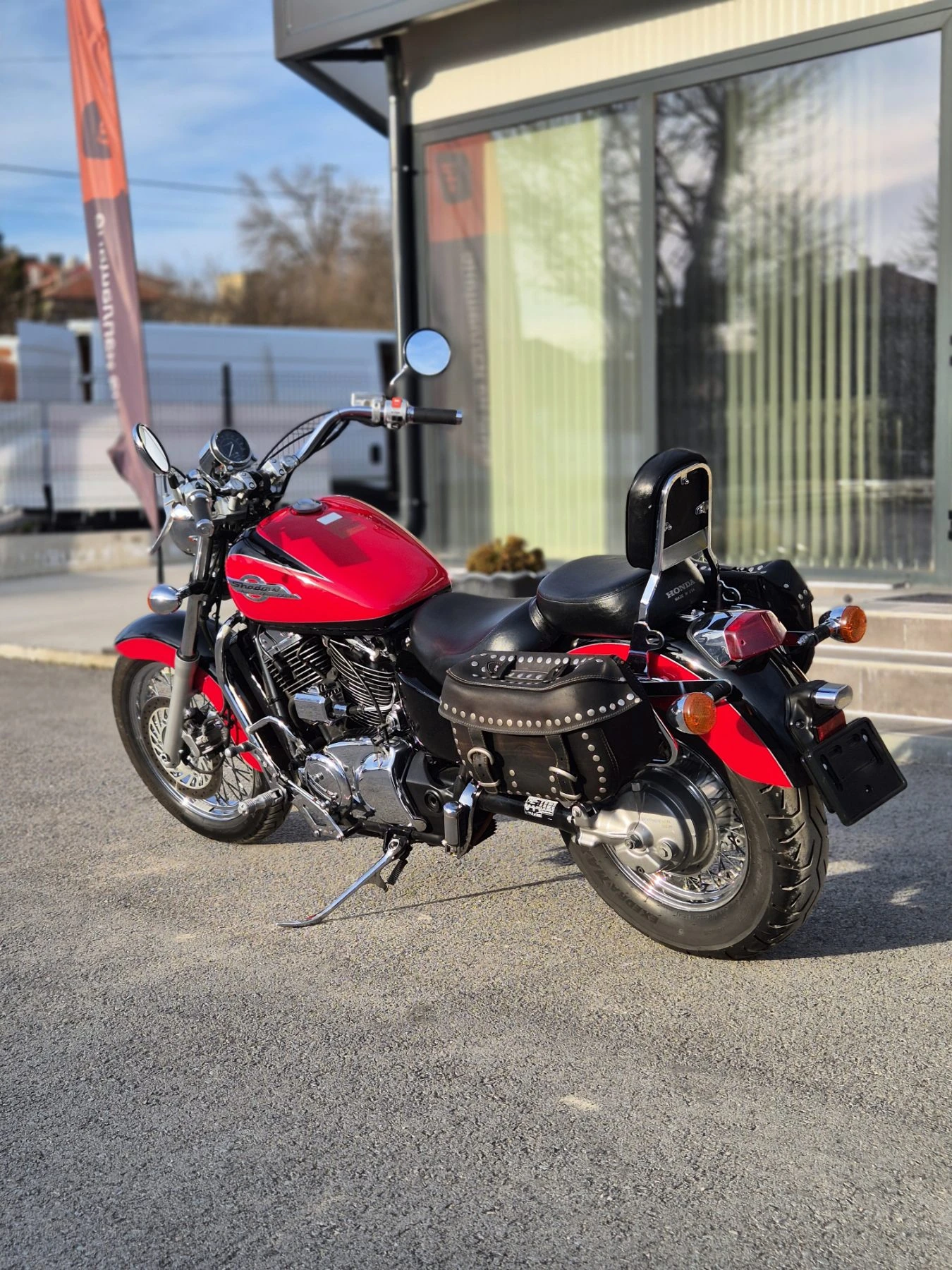 Honda Shadow VT1100 C2 Категория А2!!! Нов внос ШВЕЙЦАРИЯ! ТОП!, снимка 6 - Мотоциклети и мототехника - 53801434