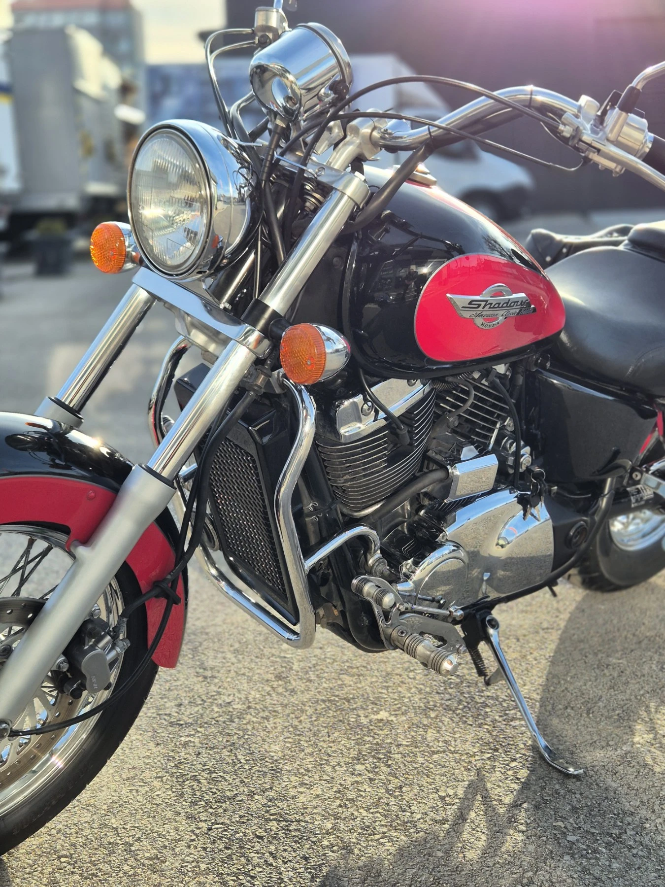 Honda Shadow VT1100 C2 Категория А2!!! Нов внос ШВЕЙЦАРИЯ! ТОП!, снимка 12 - Мотоциклети и мототехника - 53801434