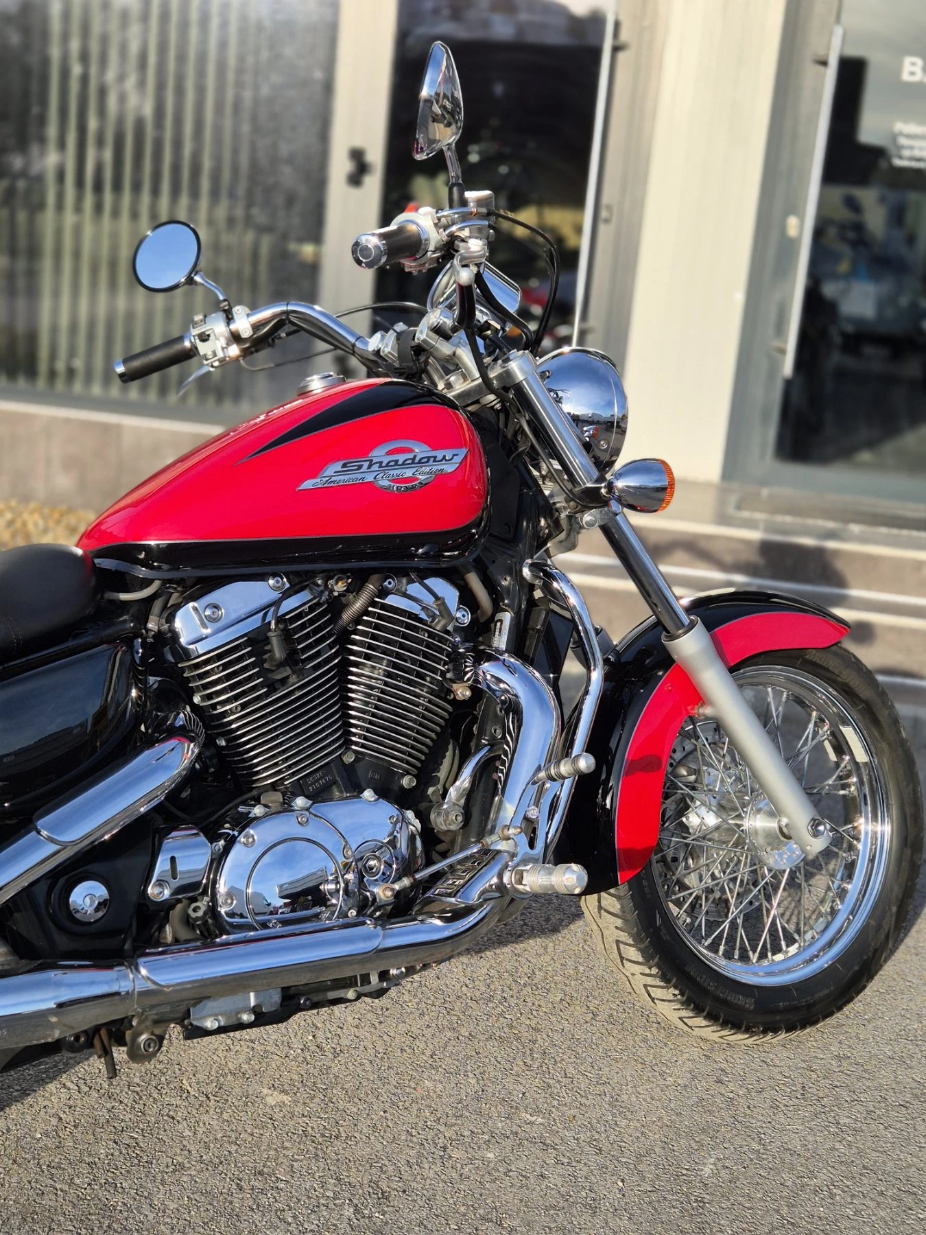 Honda Shadow VT1100 C2 Категория А2!!! Нов внос ШВЕЙЦАРИЯ! ТОП!, снимка 10 - Мотоциклети и мототехника - 53801434