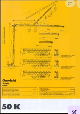 Кулокранове Liebherr 50К, снимка 2