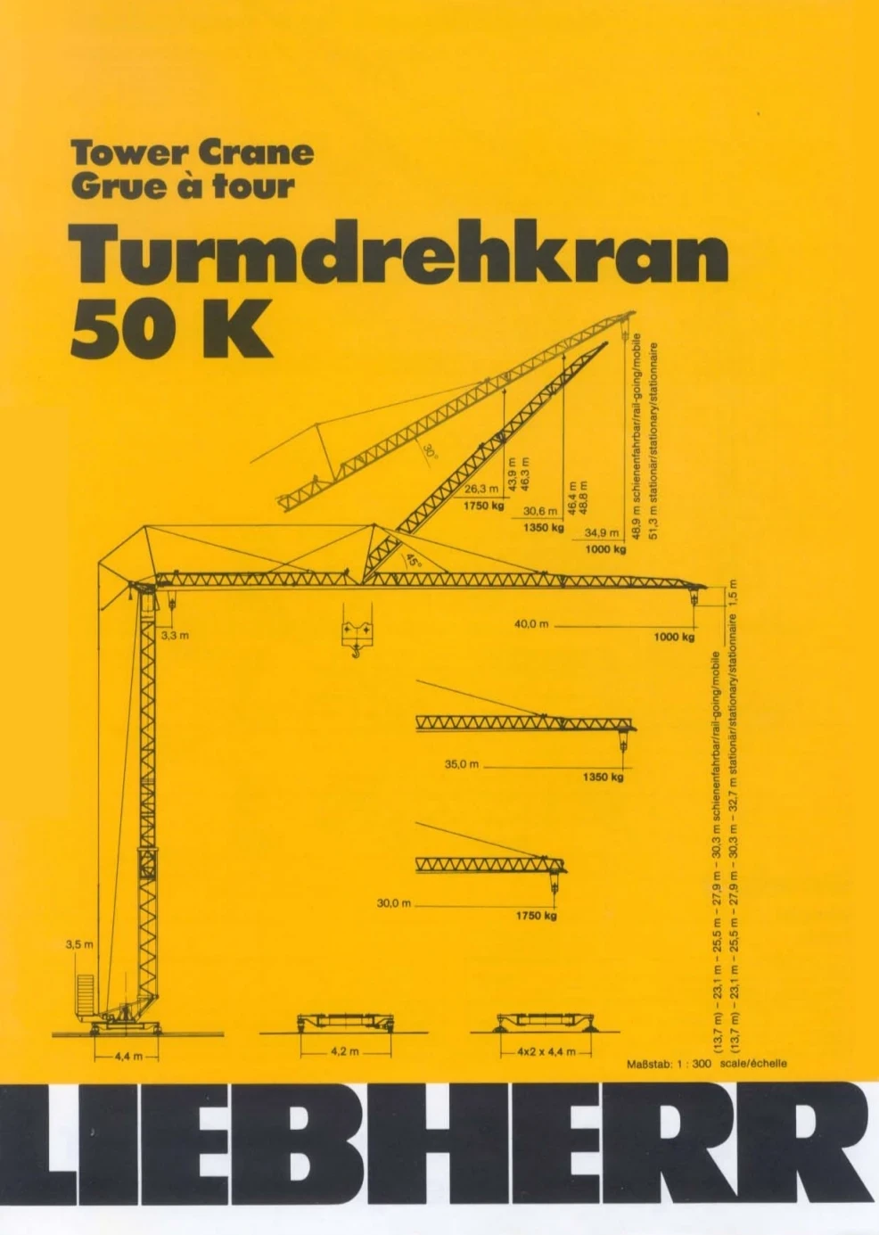 Кулокранове Liebherr 50К