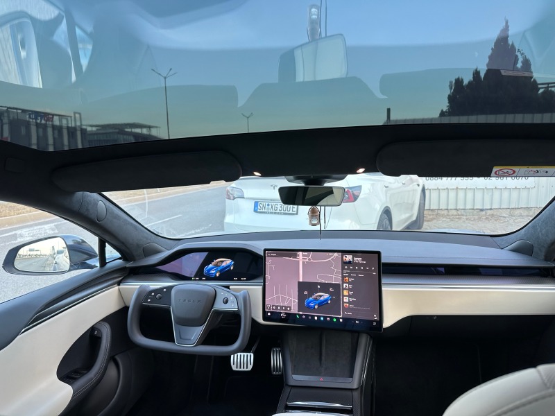 Tesla Model S PLAID-1020 k.с., снимка 15 - Автомобили и джипове - 41039599
