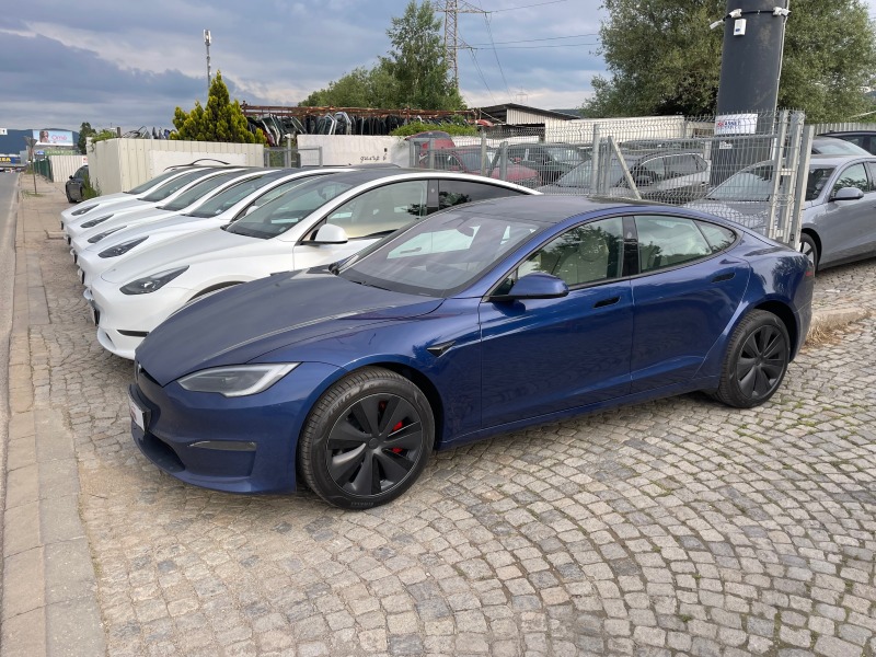 Tesla Model S PLAID-1020 k.с., снимка 8 - Автомобили и джипове - 41039599