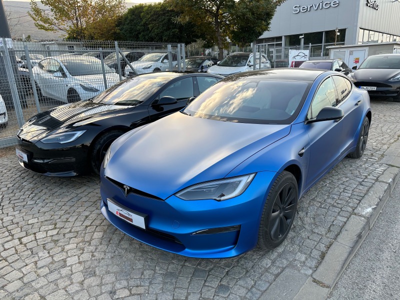 Tesla Model S PLAID-1020 k.с., снимка 3 - Автомобили и джипове - 41039599