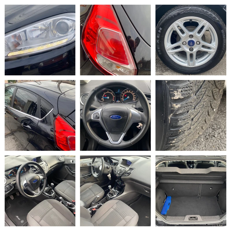 Ford Fiesta 1.5D-2014g-EURO5B-NAVI-LED-75k.s-TITANIUM-FACELIFT - 9499 лв. - 73403365 | Car24.bg