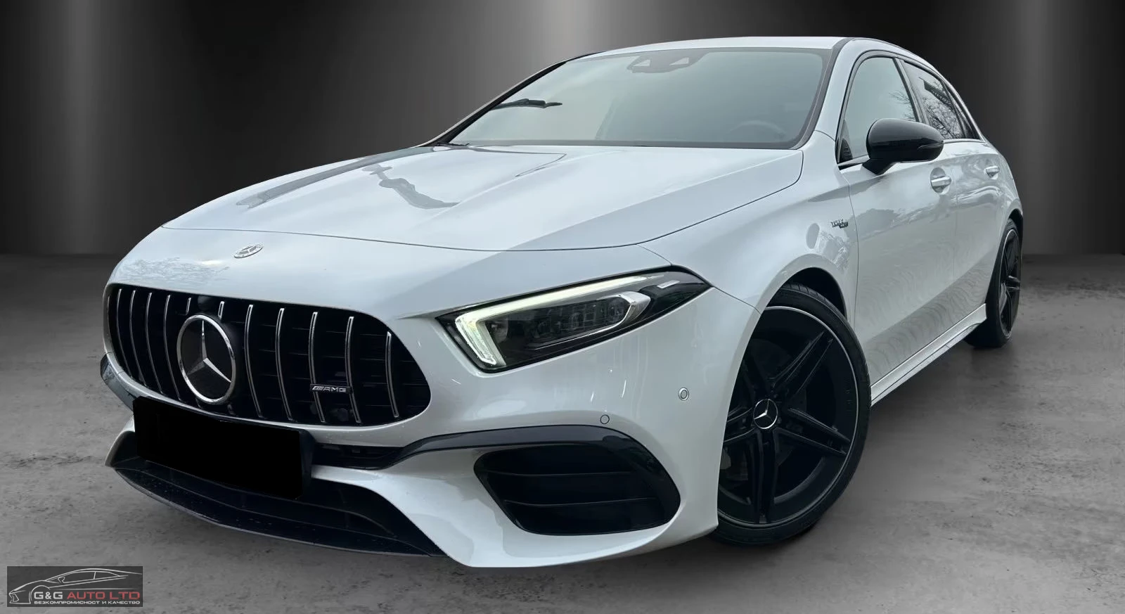 Mercedes-Benz A45 AMG 4MATIC/387HP/NIGHT/DISTR./LED/NAVI/CAM/656g, снимка 1