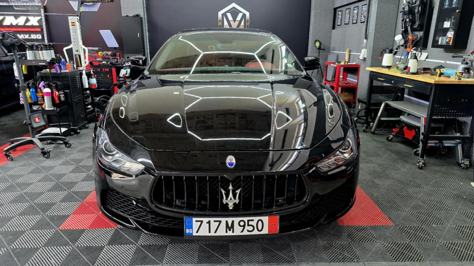 Maserati Ghibli SQ4 3.0 V6 BITURBO 4X4, Carbon, 57000реални киломе - изображение 6
