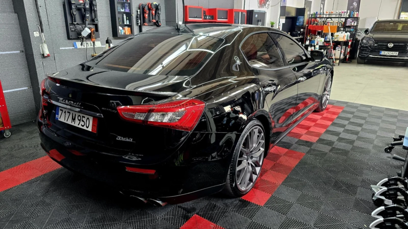 Maserati Ghibli SQ4 3.0 V6 BITURBO 4X4, Carbon, 57000реални киломе - изображение 5