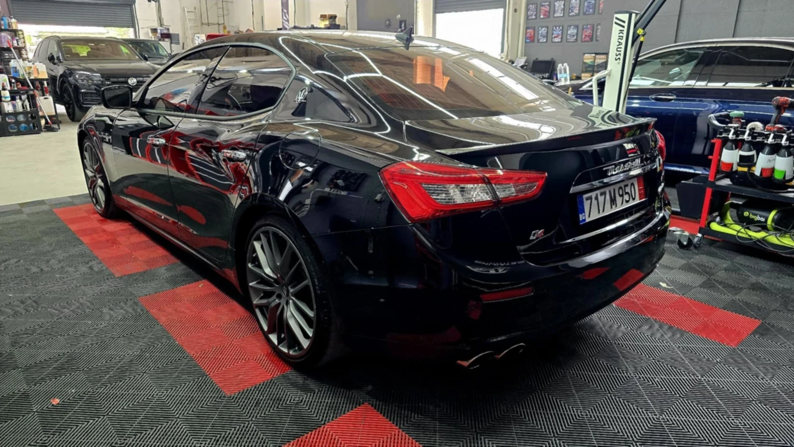 Maserati Ghibli SQ4 3.0 V6 BITURBO 4X4, Carbon, 57000реални киломе - изображение 3