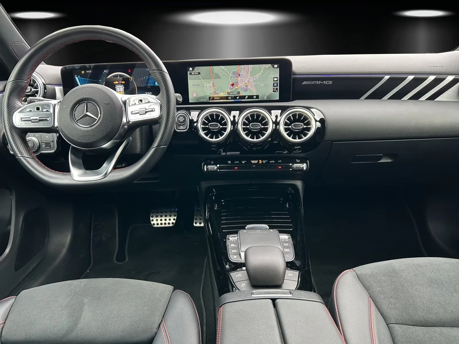 Mercedes-Benz A45 AMG 4MATIC/387HP/NIGHT/DISTR./LED/NAVI/CAM/656g | Mobile.bg   8
