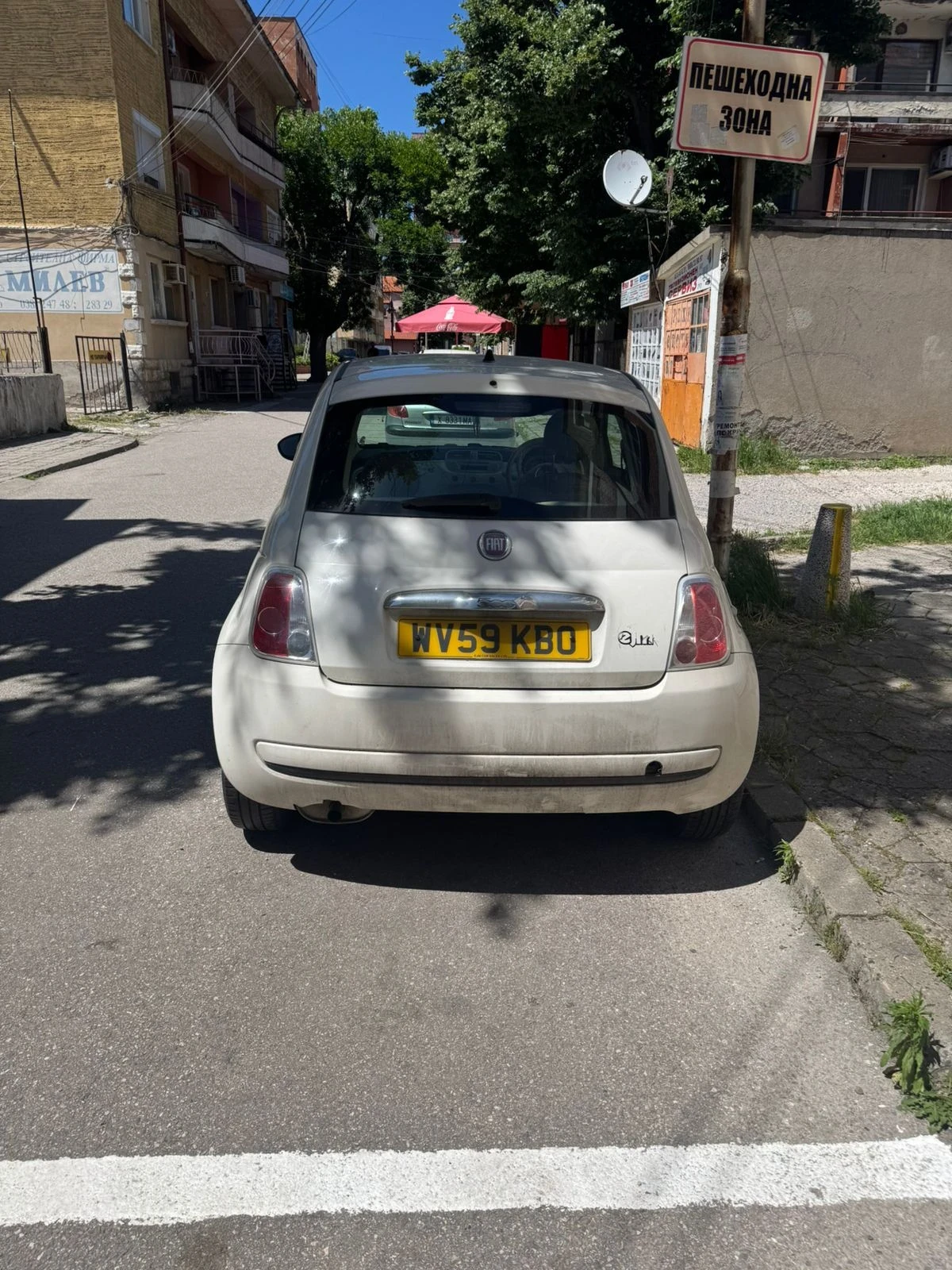 Fiat 500, снимка 3 - Автомобили и джипове - 54726317