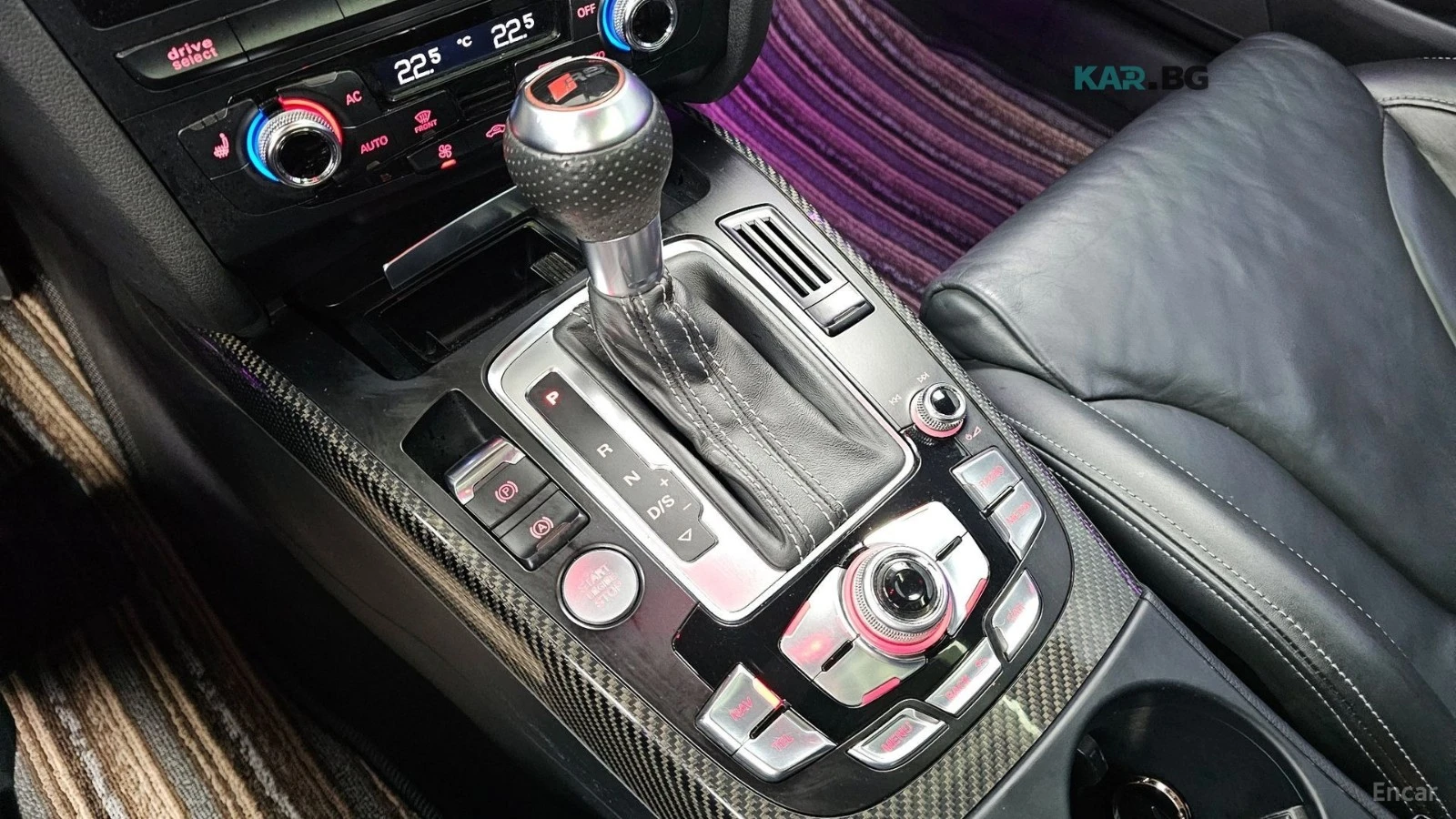 Audi Rs5 4.2 FSI* QUATTRO* PANO* КОЖА* ПОДГРЕВ* НАВИ* , снимка 9 - Автомобили и джипове - 54970290