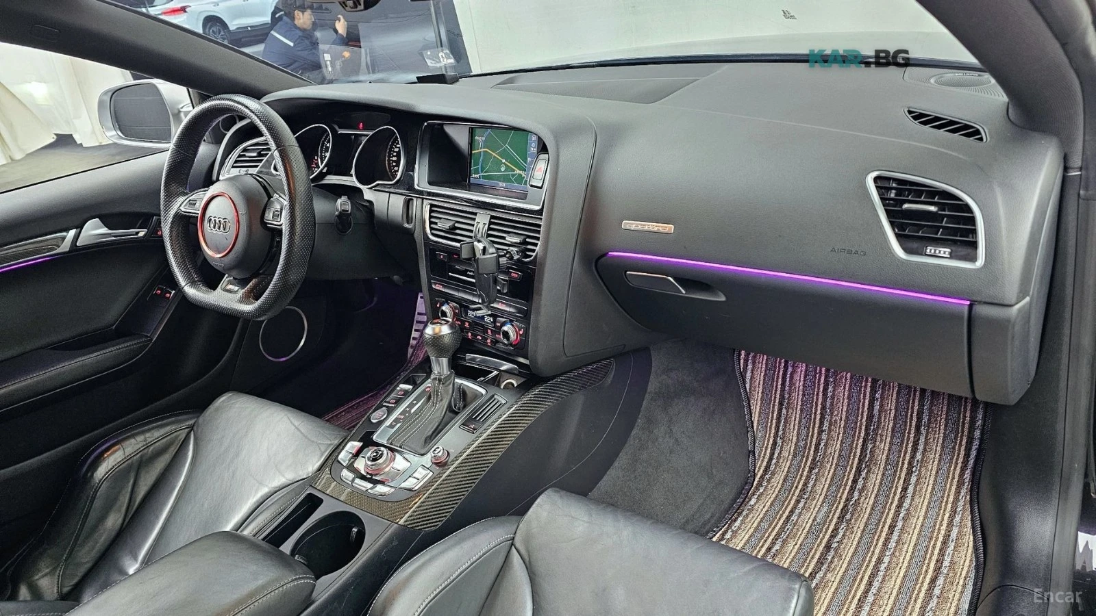Audi Rs5 4.2 FSI* QUATTRO* PANO* КОЖА* ПОДГРЕВ* НАВИ* , снимка 7 - Автомобили и джипове - 54970290