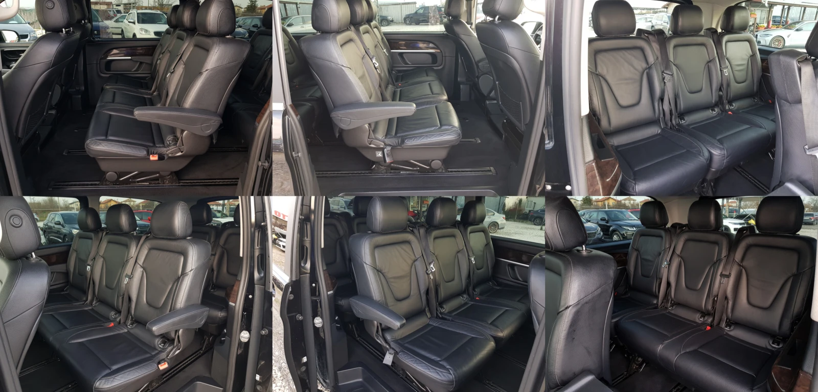 Mercedes-Benz V 220 CDI Premium Extralong 8+ 1 места ЛИЗИНГ, снимка 11 - Бусове и автобуси - 53878108