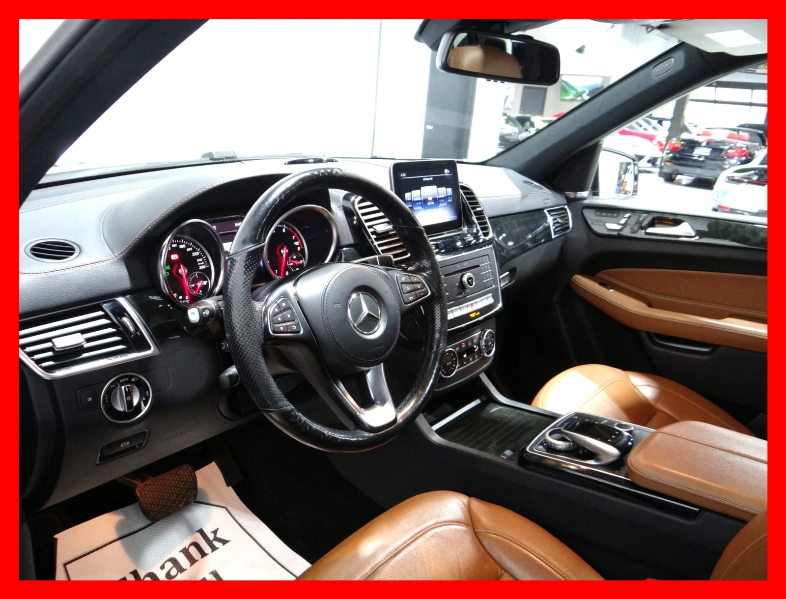 Mercedes-Benz GLS 450 AMG, AMBIENT, H/K, PANORAMA, 360* , KEYLESS*  | Mobile.bg   6