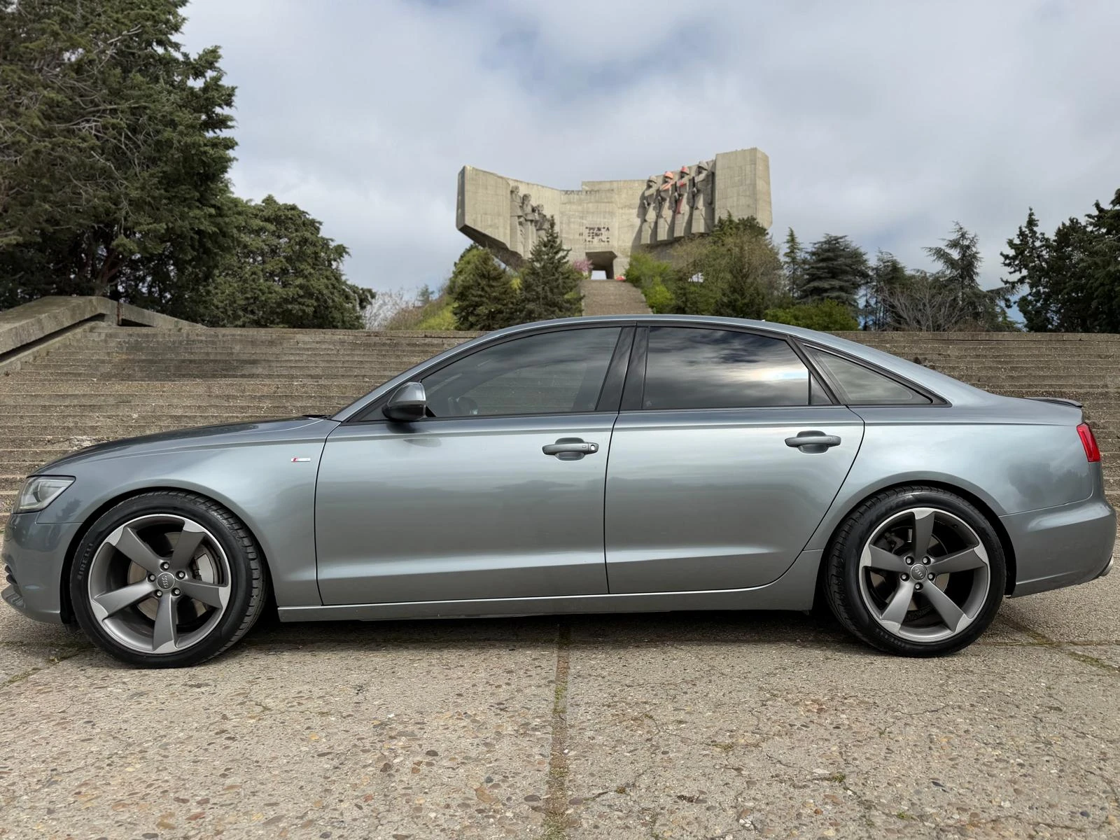 Audi A6 BiTdi 313hp/3xS-Line/ACTIVE SOUND/BOSE/KEYLESS, снимка 3 - Автомобили и джипове - 54452333