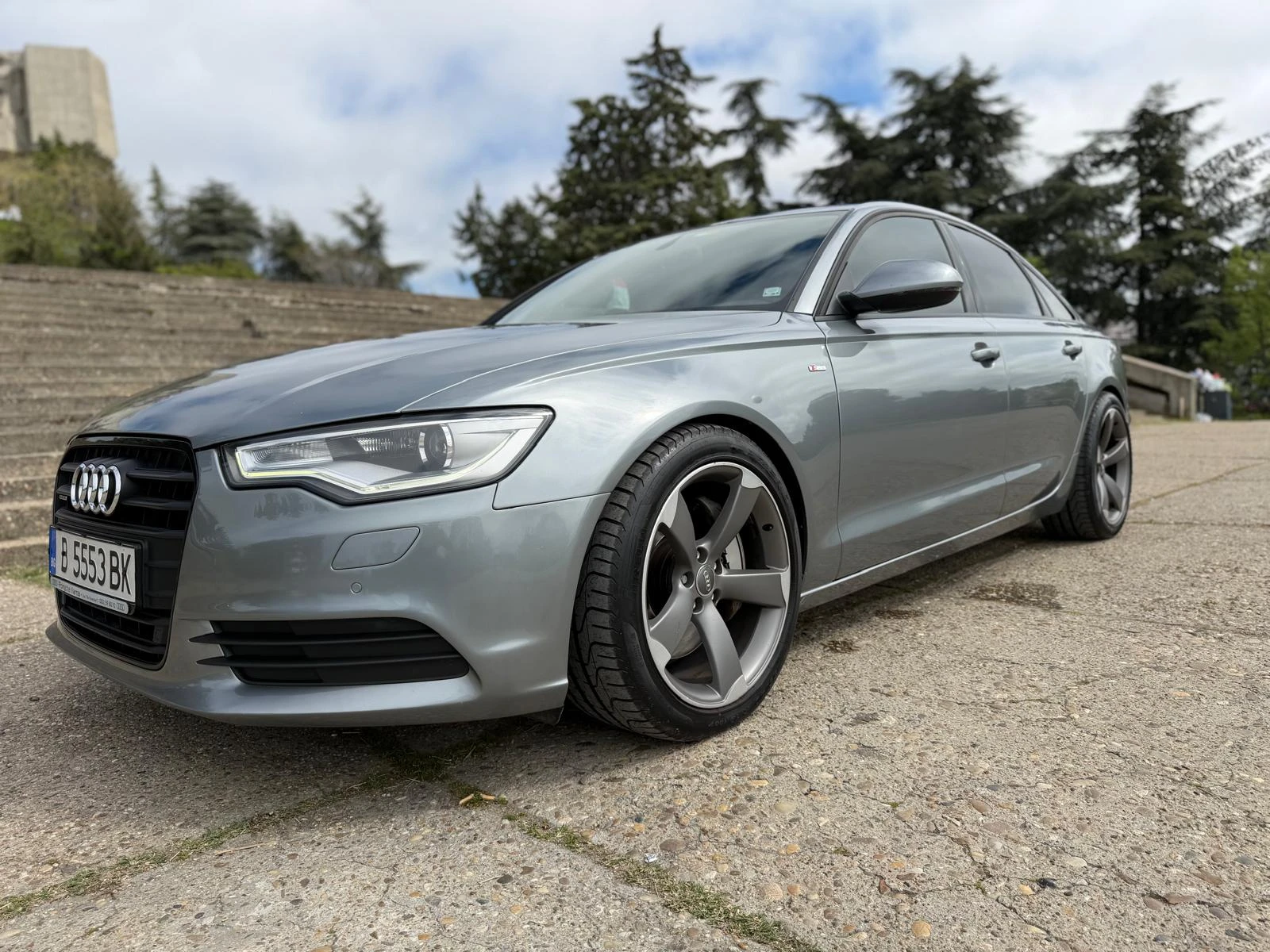 Audi A6 BiTdi 313hp/3xS-Line/ACTIVE SOUND/BOSE/KEYLESS, снимка 2 - Автомобили и джипове - 54452333