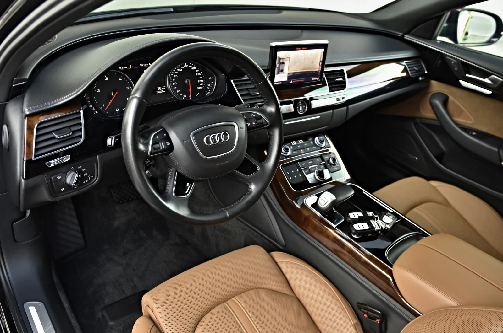Audi A8 3.0 TDI SPORT PAKET 360 MATRIX TV FULL MAX, снимка 9 - Автомобили и джипове - 54858383