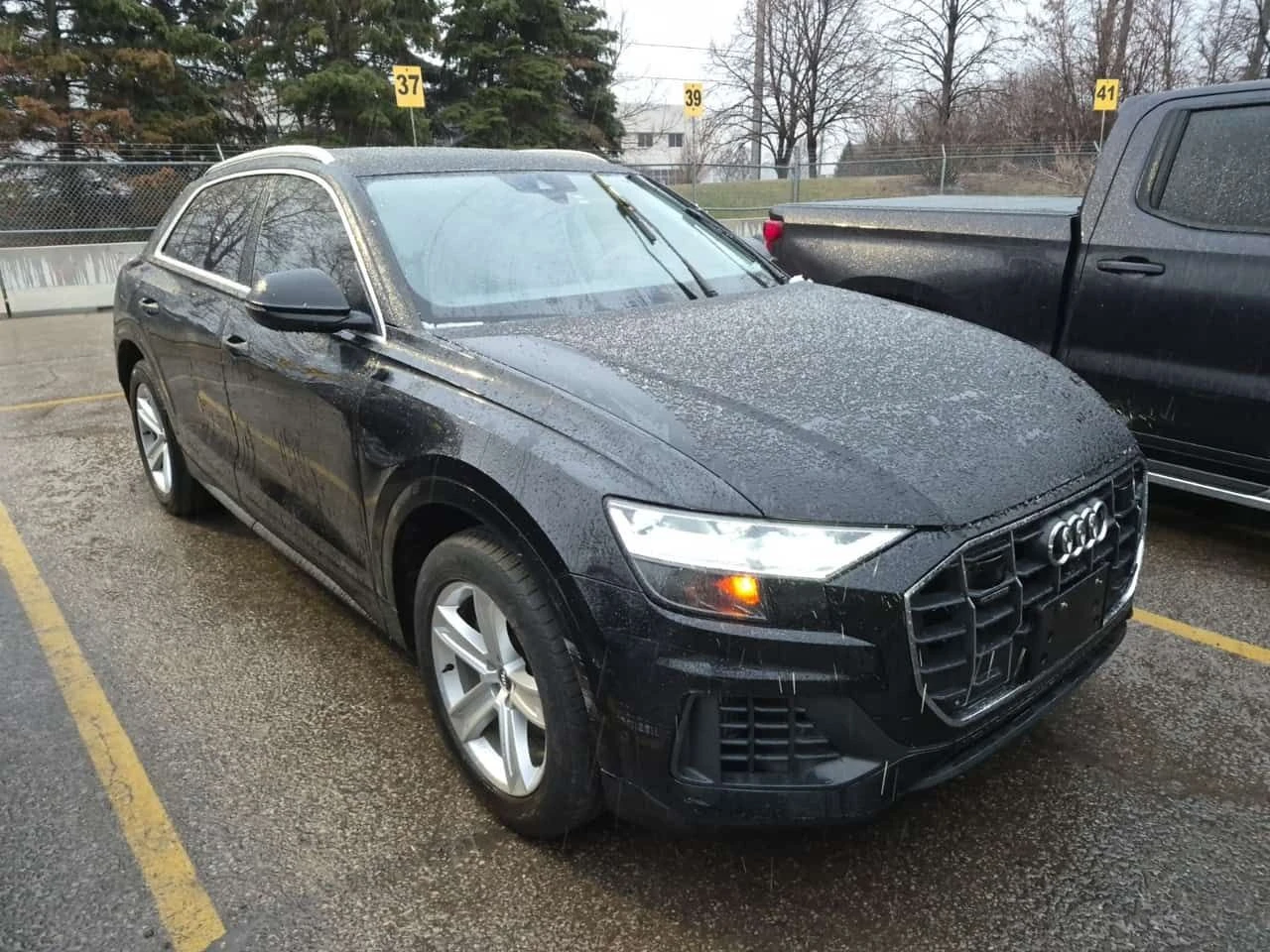 Audi Q8 * PROGRESSIV * ДИСТРОНИК * PANO * DIGITAL * ОБДУХВ, снимка 2 - Автомобили и джипове - 54612110