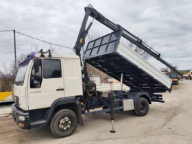 Man 12.224 Самосвал с кран, снимка 2