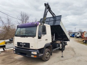 Man 12.224 Самосвал с кран | Auto.bg — изображение 3