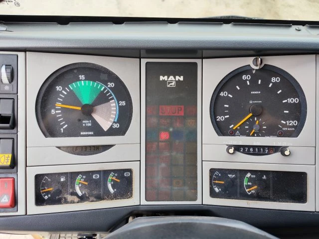 Man 12.224 Самосвал с кран, снимка 13 - Камиони - 53888441