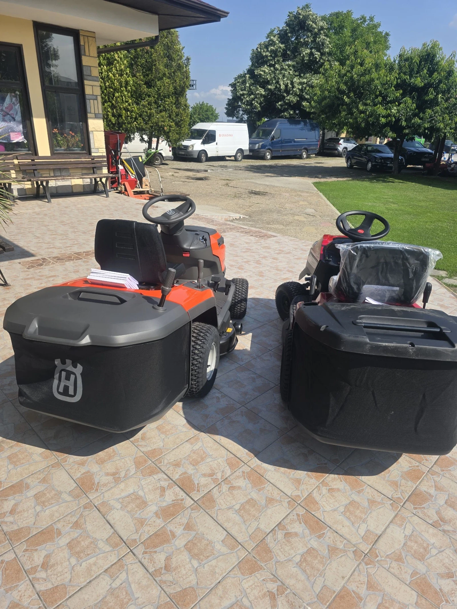 Трактор Kubota Husqvarna , Castel garden, снимка 5 - Селскостопанска техника - 54787409