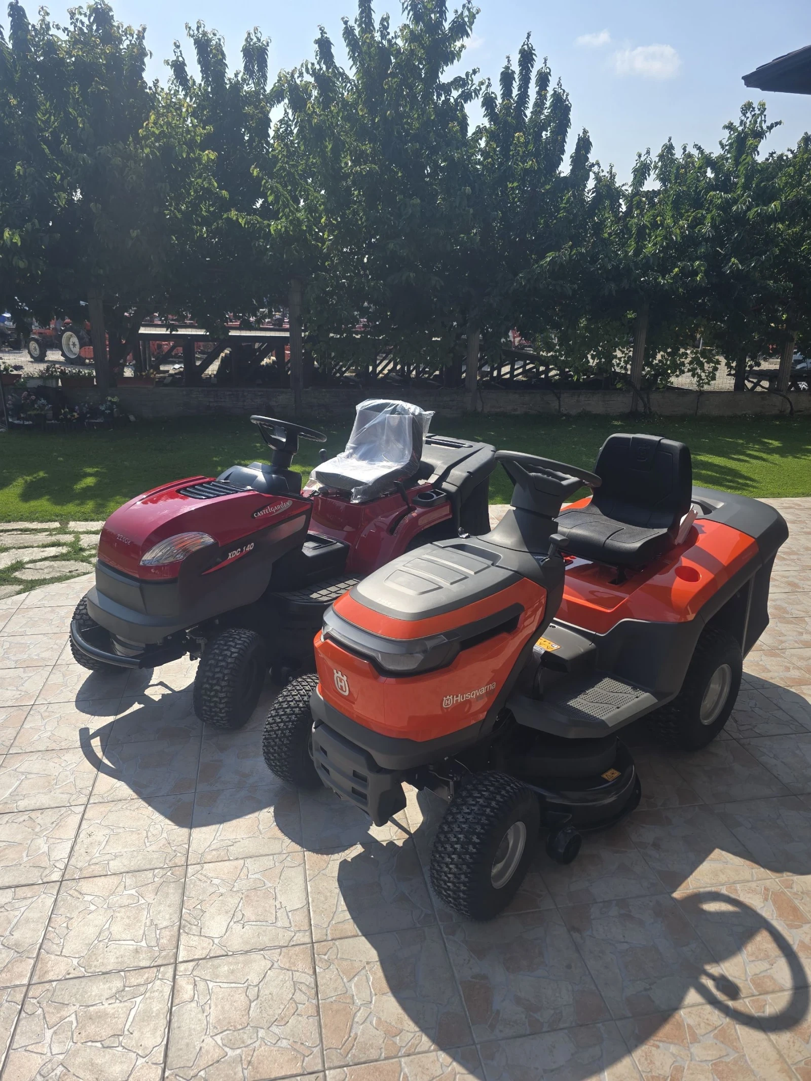Трактор Kubota Husqvarna , Castel garden, снимка 3 - Селскостопанска техника - 54787409