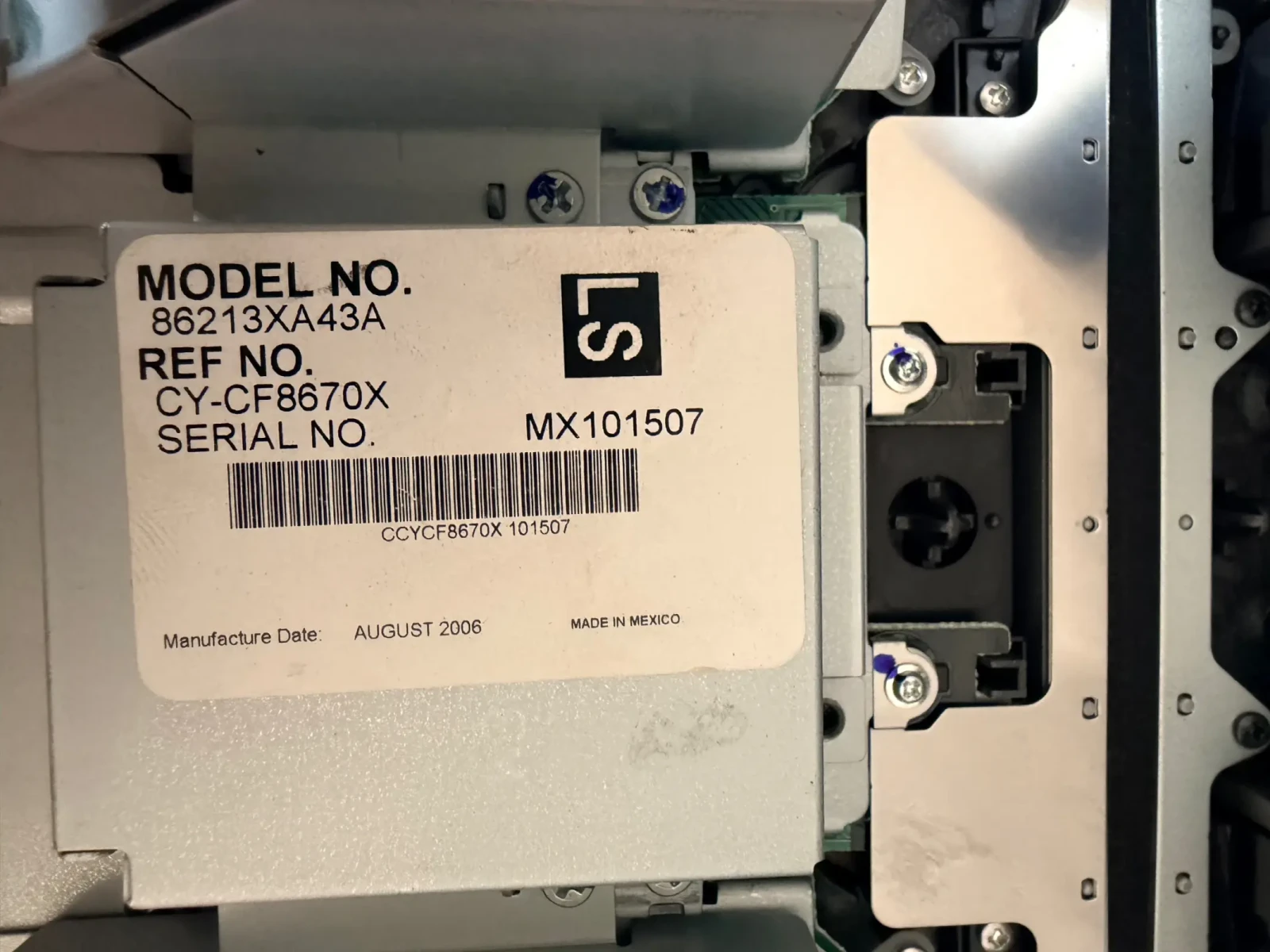 86213XA43A Управление климатроник ,радио,navi  CY-CF8670X 86287XA00A, снимка 4 - Части - 54195275