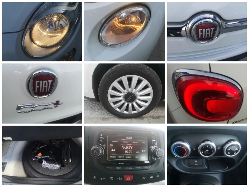 Fiat 500L 1.3 М-JET EURO 5B, снимка 16 - Автомобили и джипове - 49610244