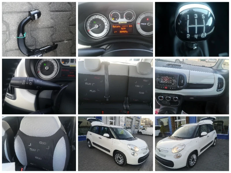 Fiat 500L 1.3 М-JET EURO 5B, снимка 15 - Автомобили и джипове - 49610244