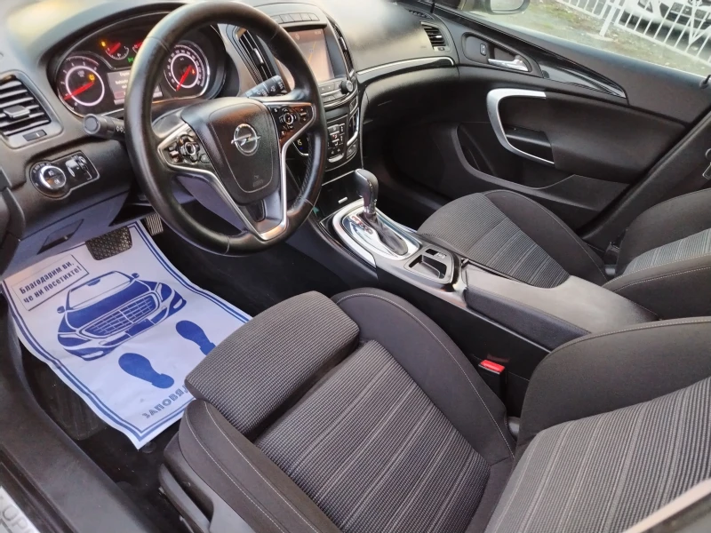 Opel Insignia 2.0-163 к.с / COSMO / 4X4 / АВТОМАТИК / ЕВРО6, снимка 10 - Автомобили и джипове - 52393906