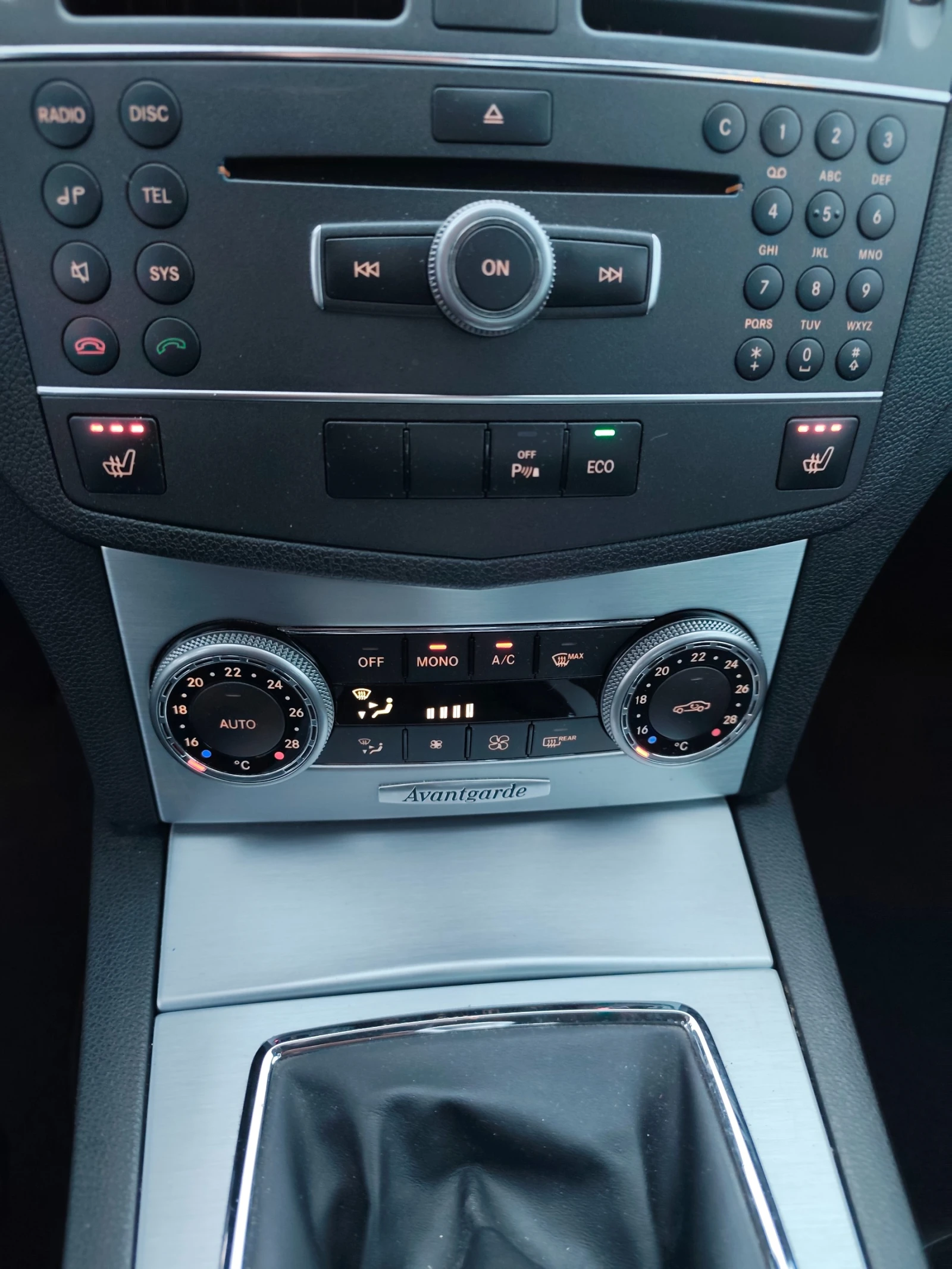 Mercedes-Benz C 200 i  Avantgarde  Евро 5, снимка 13 - Автомобили и джипове - 53879265