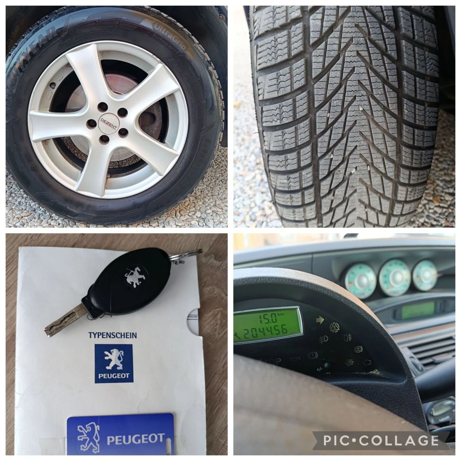 Peugeot 807 2.0 HDI 110k , снимка 15 - Автомобили и джипове - 56364130