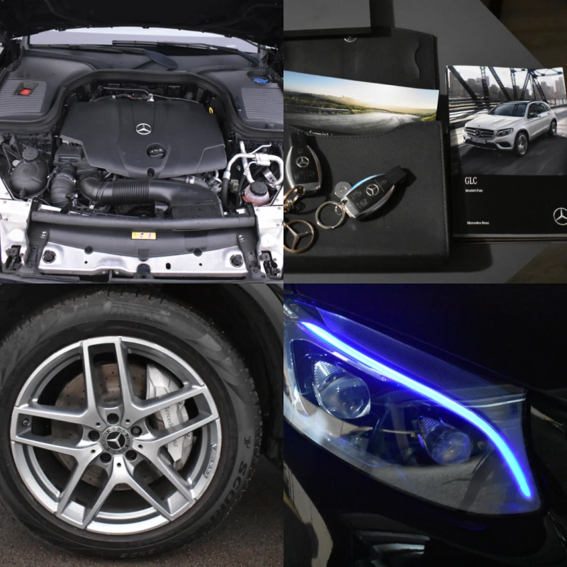 Mercedes-Benz GLC 250 AMG PACK= 9Gtronic= 4MATIC= AIRMATIC= FULL LED!!!, снимка 17 - Автомобили и джипове - 48213923