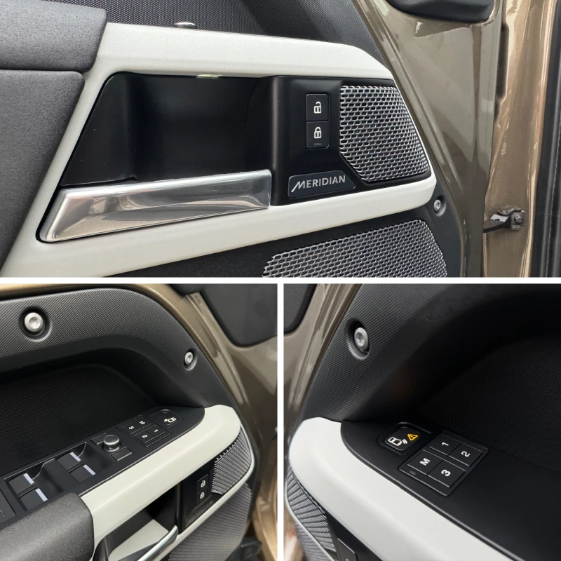 Land Rover Defender 110-FIRST EDITION-KEYLESS-ПАНОРАМА-КАМЕРИ-FULL, снимка 9 - Автомобили и джипове - 49912007