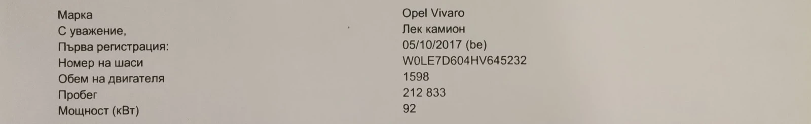 Opel Vivaro 1.6 CDTI L2H1 | Mobile.bg   16