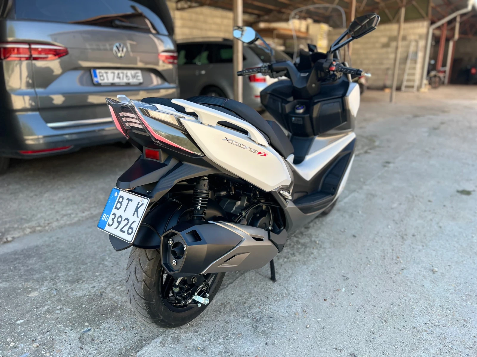 Kymco Xciting VS 400 * 1000км НОВ, снимка 8 - Мотоциклети и мототехника - 56178128
