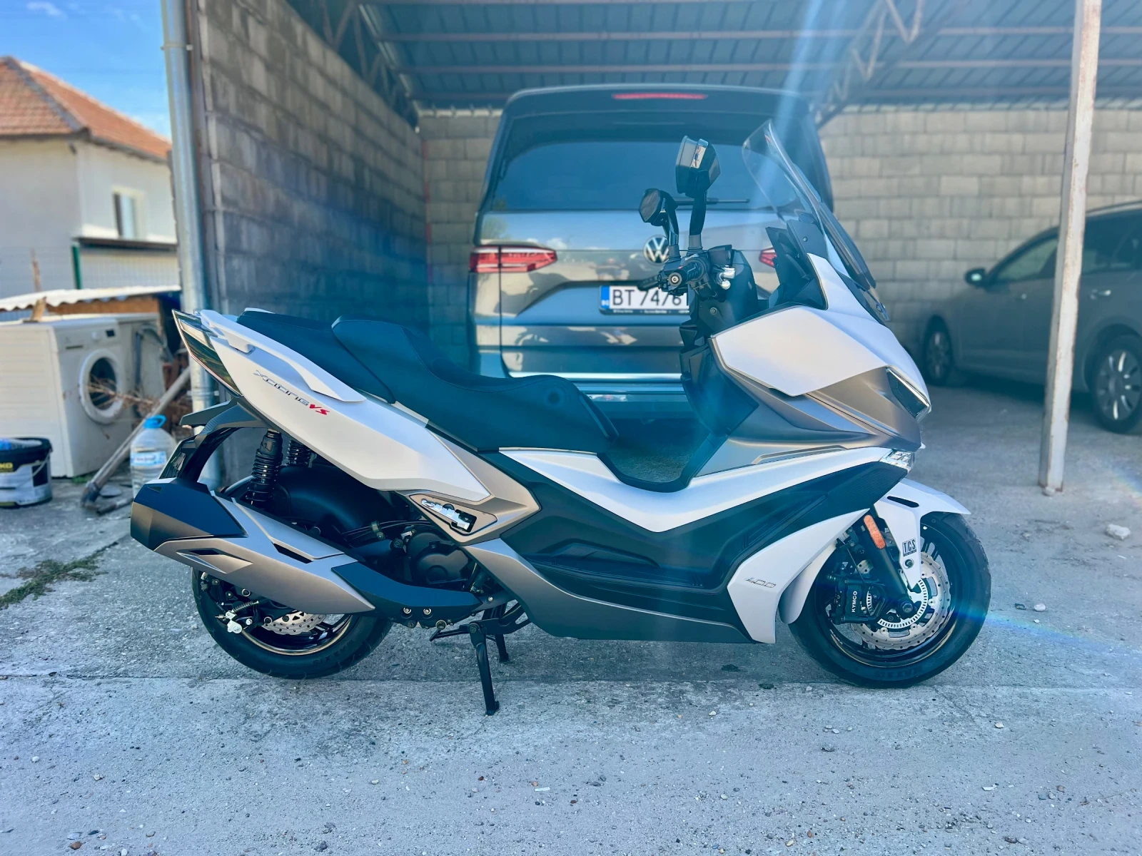 Kymco Xciting VS 400 * 1000км НОВ, снимка 9 - Мотоциклети и мототехника - 56178128