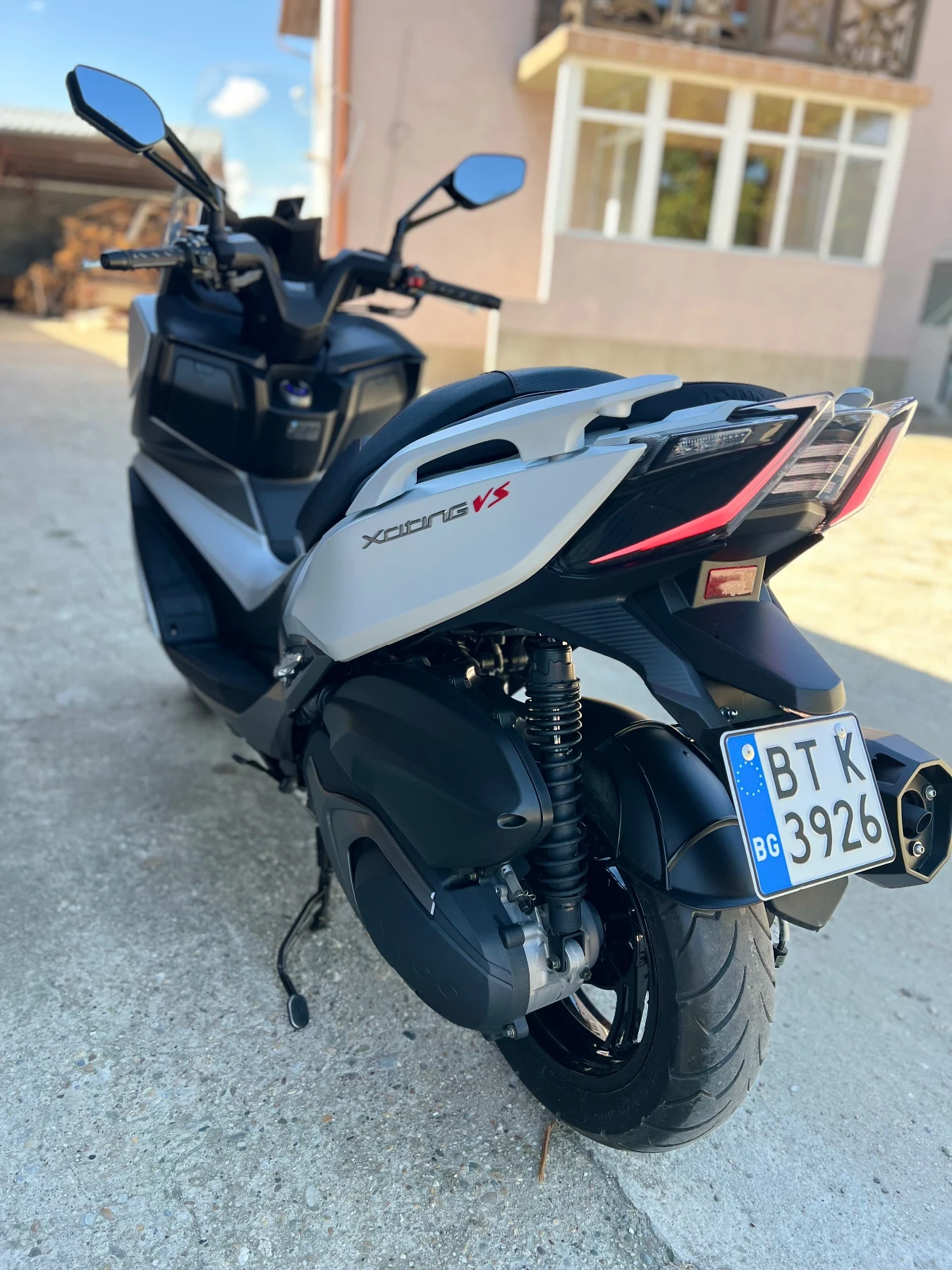 Kymco Xciting VS 400 * 1000км НОВ, снимка 5 - Мотоциклети и мототехника - 56178128