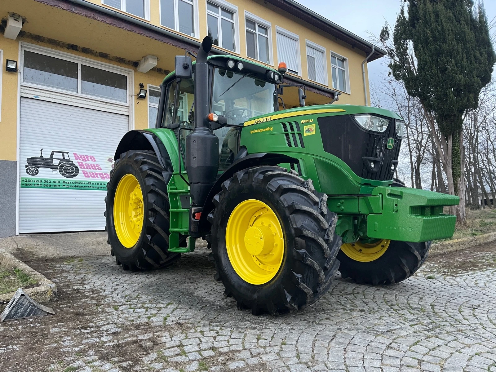  John Deere 6195M POWER QUAD    | Mobile.bg   1