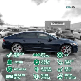 Audi S7 QUATTRO* PREMIUM PLUS* ПОДГРЕВ* ОБДУХВАНЕ* ПАНО* 3, снимка 2