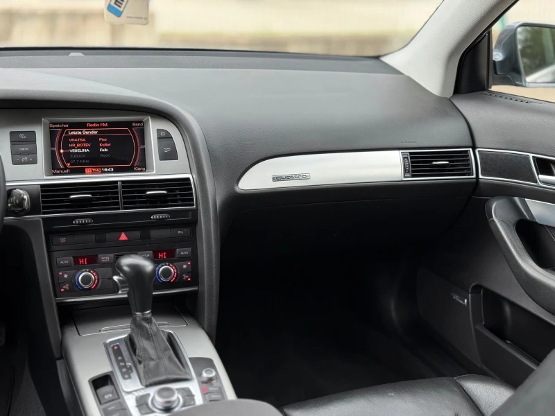 Audi A6 3.0TDi~QUATTRO~ВАКУМ~КСЕНОН, снимка 13 - Автомобили и джипове - 51103512