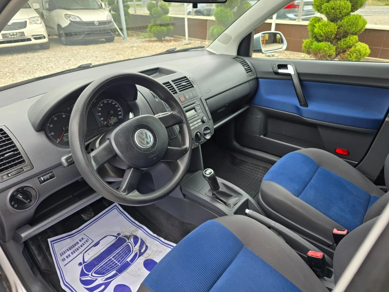 VW Polo 1.2 КЛИМАТИК РЕАЛНИ КИЛОМЕТРИ, снимка 10 - Автомобили и джипове - 51939732
